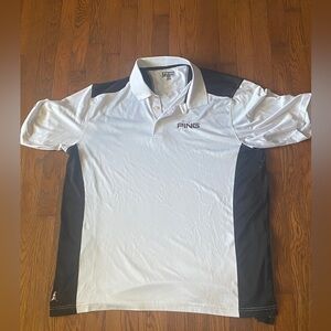 Men's Ping Golf T Shirt XL Short Sleeve